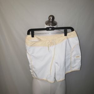Fox Swim - Fox Beach Short Yellow and White Size J7 Fox Swim - Fox Beach Short Yellow and White Size J7